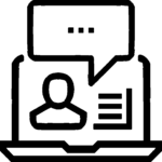 Icon of online meeting